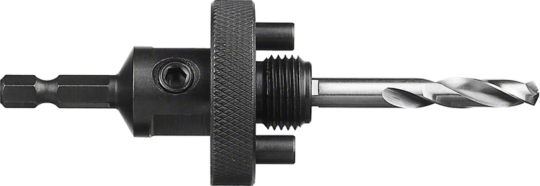 Bosch hexagon socket adapter for 32-76 mm hole saws.