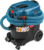 Bosch GAS 35 M AFC corded dust extractor with 23L container.