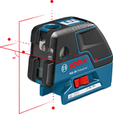 Bosch GCL 25 combi laser leveling tool with self-levelling.