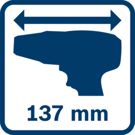 Head length 137 mm 