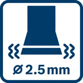 Bosch GEX 18V-125 cordless random orbit sander.