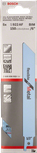 Bosch S922AF flexible for metal reciprocating saw blade.