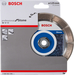 Bosch stone cutting disc 125mm for professional use.