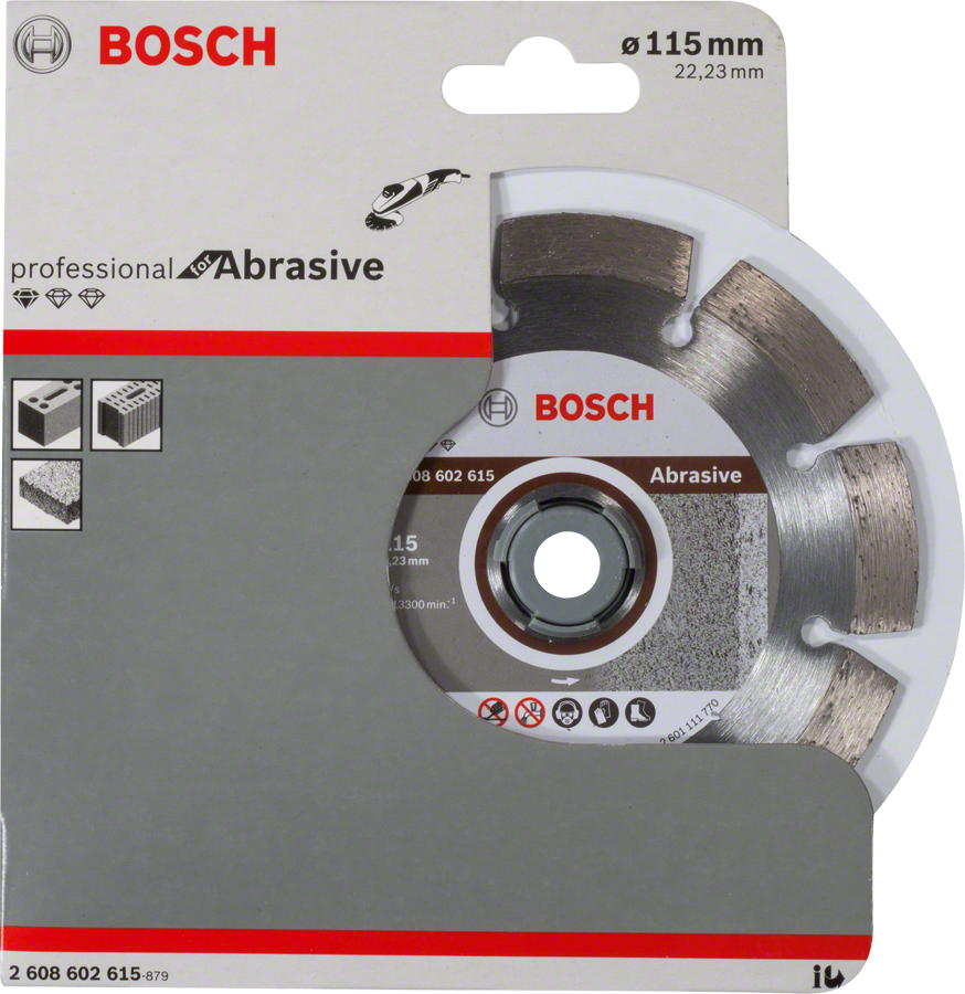 Standard for Abrasive Diamond Cutting Disc Bosch Professional