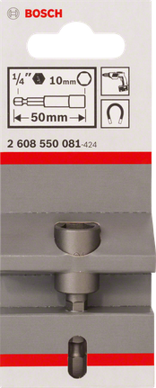 Nutsetters Bosch 1/4″ 10mm nutsetter 50mm.