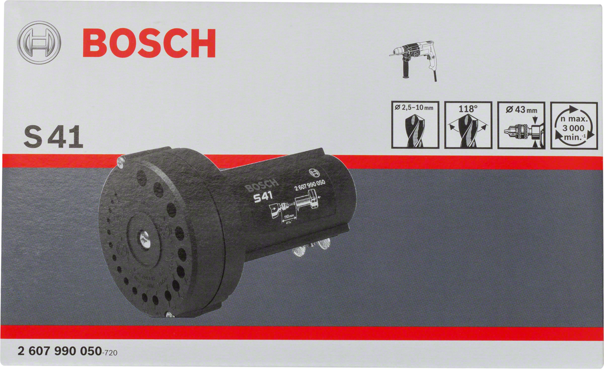 Bosch S41 drill bit sharpener.