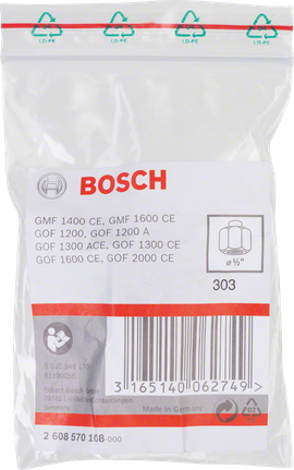 Collet Bosch 3/8″ collet replacement.