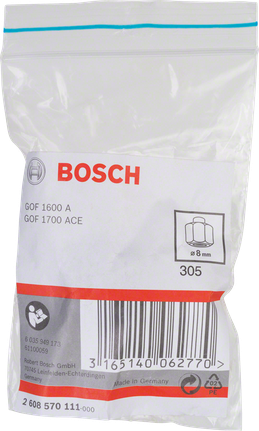Collet Bosch 8 mm collet accessory.