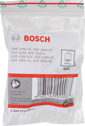Bosch 10 mm collet.