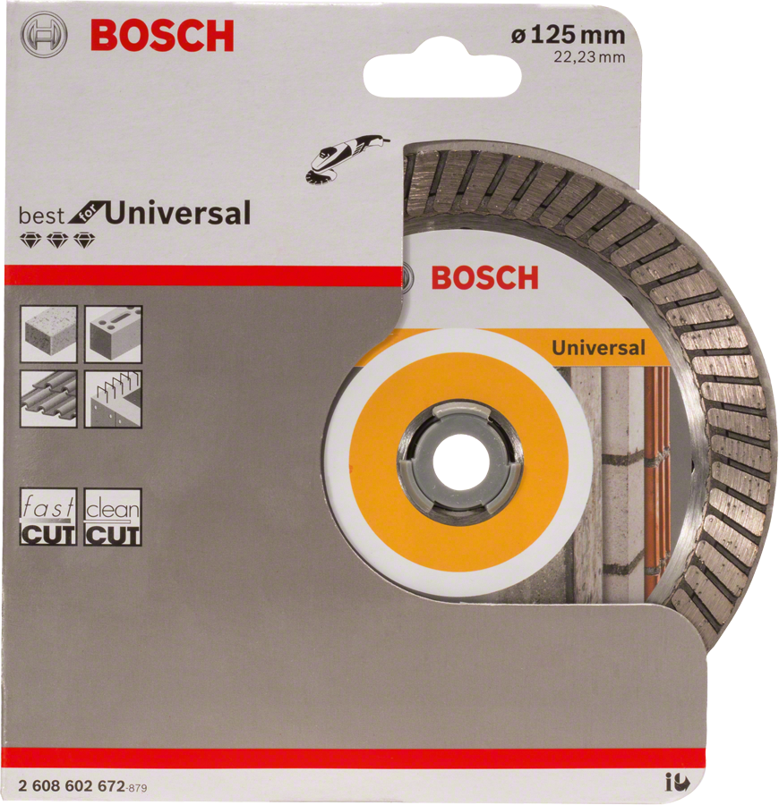 Bosch diamond cutting disc 125 mm.