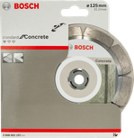 Bosch concrete cutting disc 125mm for angle grinders.
