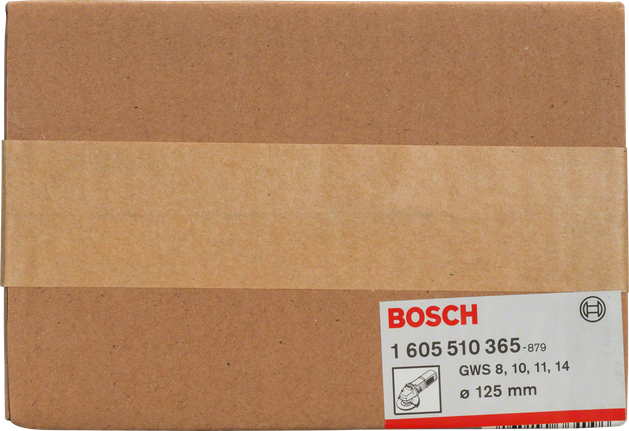 Protective guard without cover Bosch protective guard 125 mm.