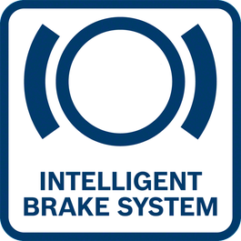 Efficient work with high user protection Effective work with high user protection, also works when power failure and ensures that the tool stops significantly faster than without a braking system.