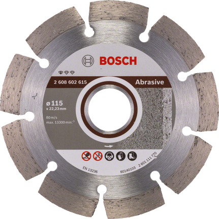 Bosch Standard for Abrasive diamond cutting disc 115mm.