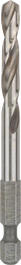 Bosch HSS-G pilot drill bit with 7.15 mm hex shank.