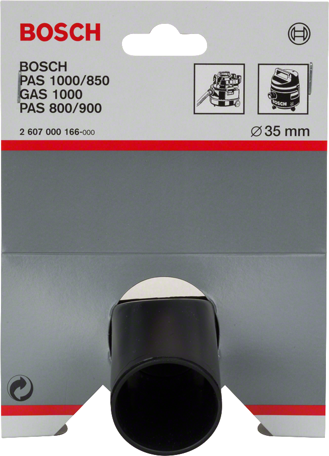 Bosch small floor nozzle 35 mm diameter for vacuum cleaners.