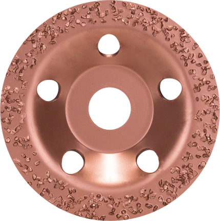 Bosch carbide grinding cup wheel for abrasive materials.