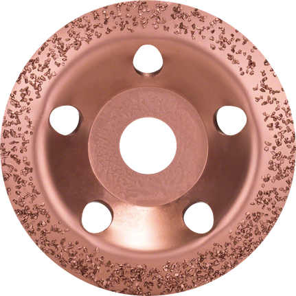 Tungsten carbide grinding head Bosch tungsten carbide angled grinding head medium grade.
