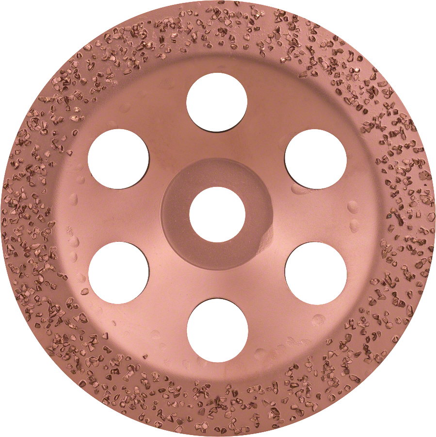 Bosch coarse flat tungsten carbide grinding head 180mm.