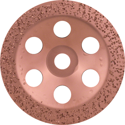 Tungsten carbide grinding head Bosch coarse flat tungsten carbide grinding head 180mm.