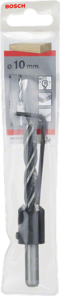 Bosch 10 mm wood drill bit with countersink.