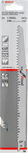Bosch S 1531L reciprocating saw blade for wood.