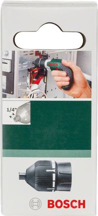 Bosch universal 1/4 inch hex drill chuck adapter.