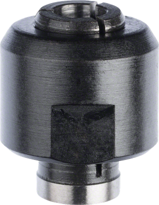 Bosch collet with locking nut, 6mm diameter.