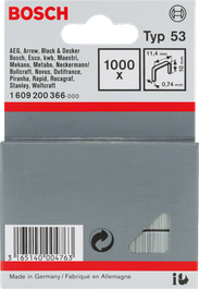 Bosch Typ 53 10mm staples