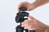 Bosch BT 150 building tripod quick-release mount.