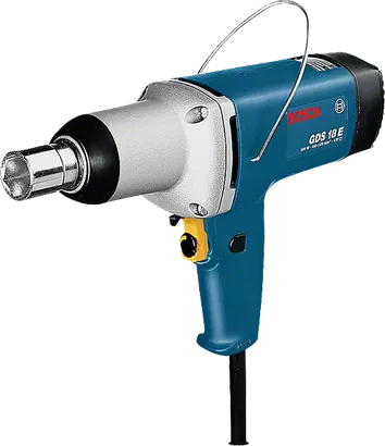 GDS 18 E Bosch GDS 18 E impact wrench with 1/2 inch square drive.