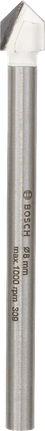 Tile drill bit CYL-9 Ceramic Bosch tile drill bit CYL-9 Ceramic for 8 mm holes.