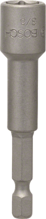 Nutsetters Bosch 3/8 inch nutsetter with 1/4 inch hex shank.