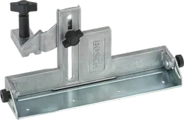 Bosch parallel and angle guide for precise cutting.