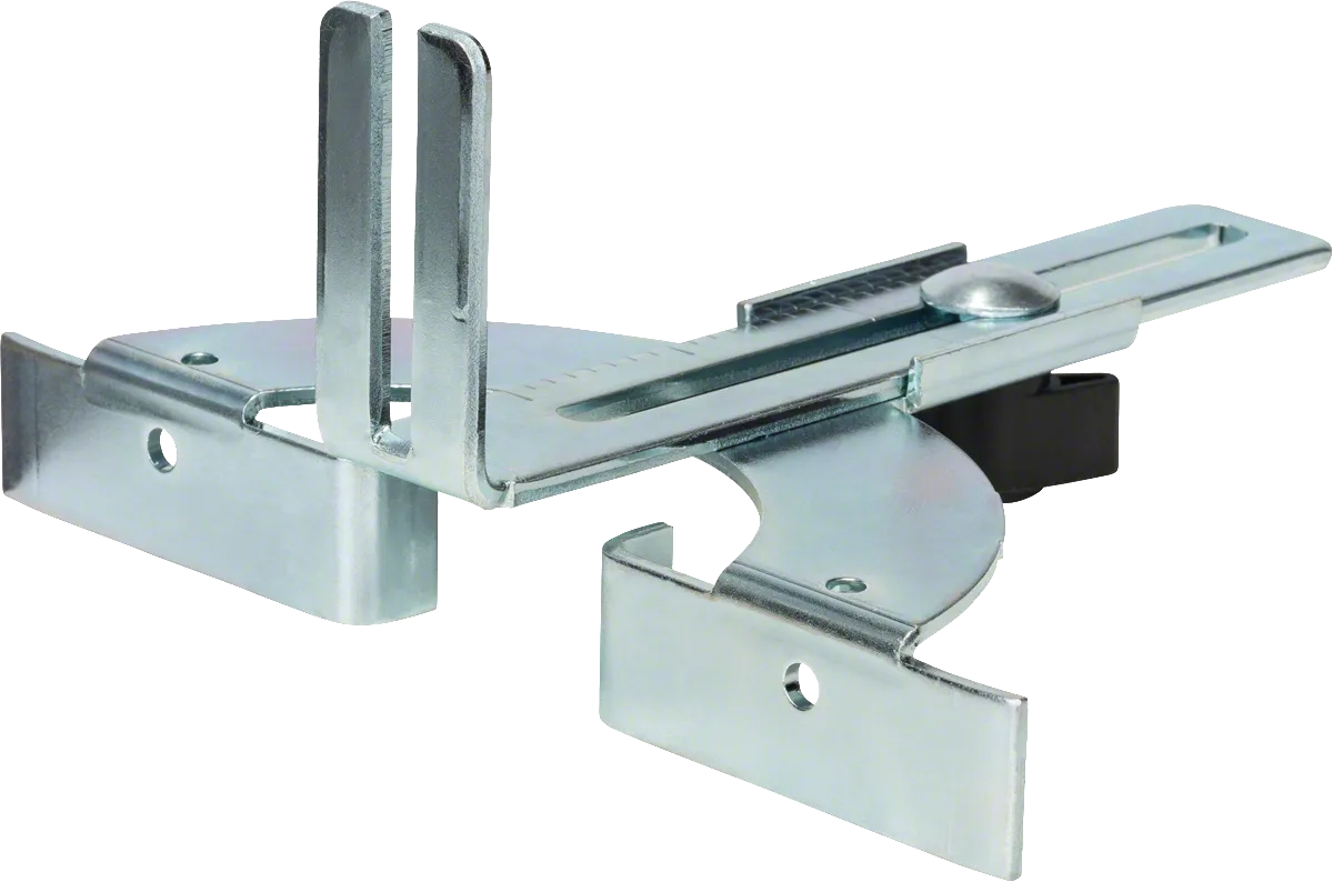 Bosch parallel guide for precise straight cuts.