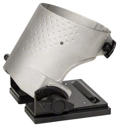 Bosch angled router cage with adjustable tilt base.
