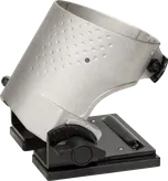 Bosch angled router cage with adjustable tilt base.