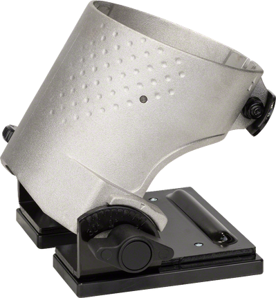 Bosch angled router cage with adjustable tilt base.