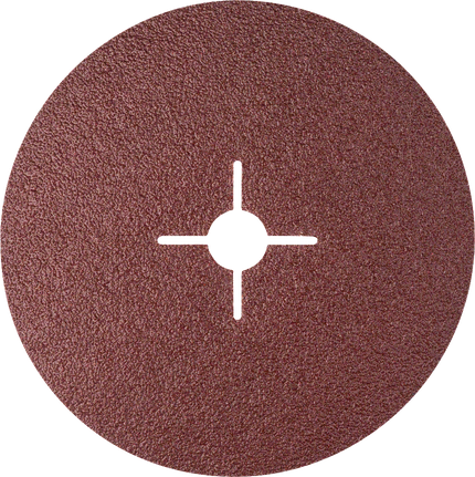Bosch fibre sanding disc R444 for metal, grit 36.