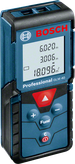 Bosch GLM 40 laser measure with digital display.