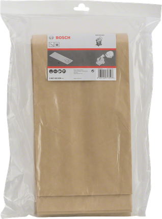 Paper filter bag Bosch paper filter bag packaging.