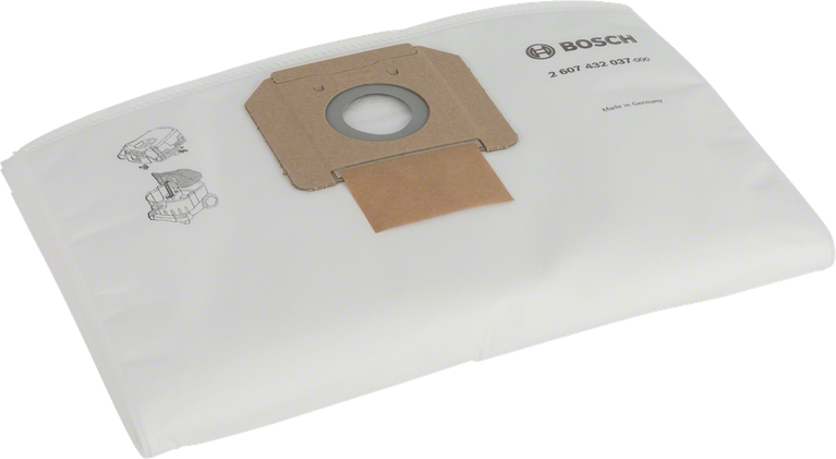 Bosch fleece filter bag for dust extraction.