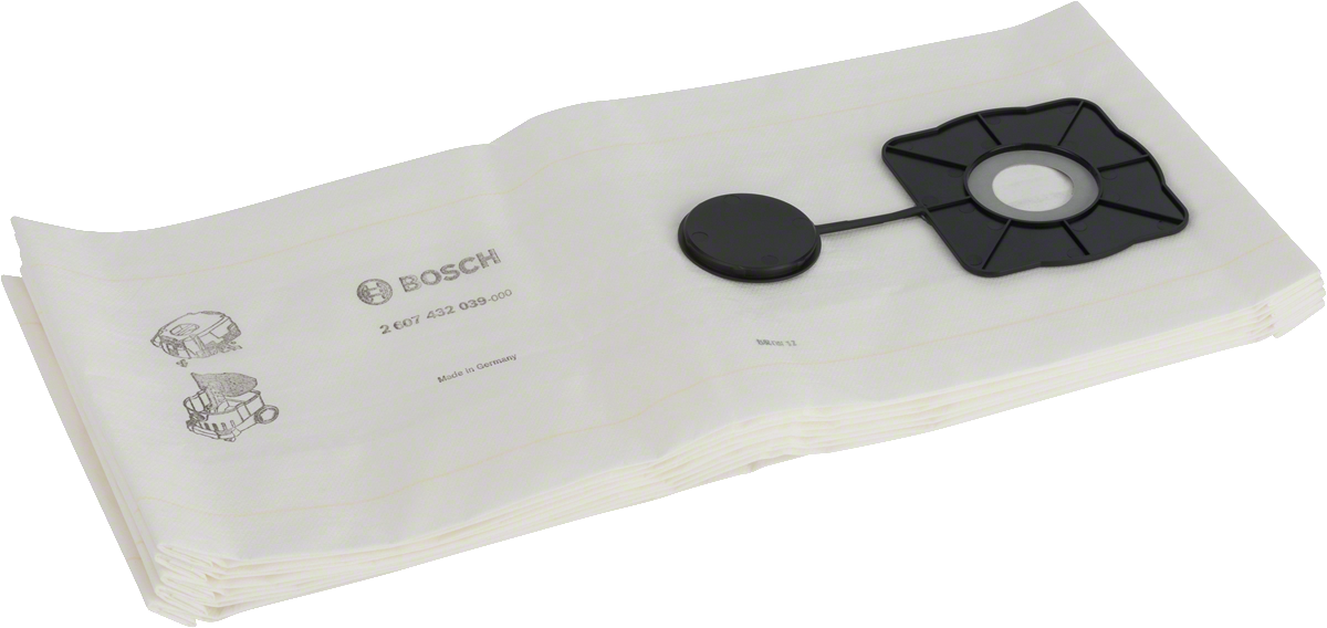 Bosch wet filter bag for vacuum cleaners.