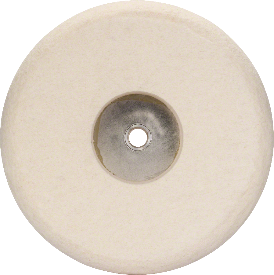 Bosch felt polishing wheel for fine surface finishing.