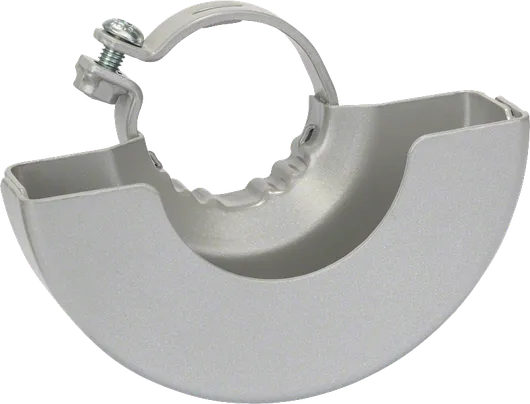 Bosch protective guard with cover, 100 mm diameter.