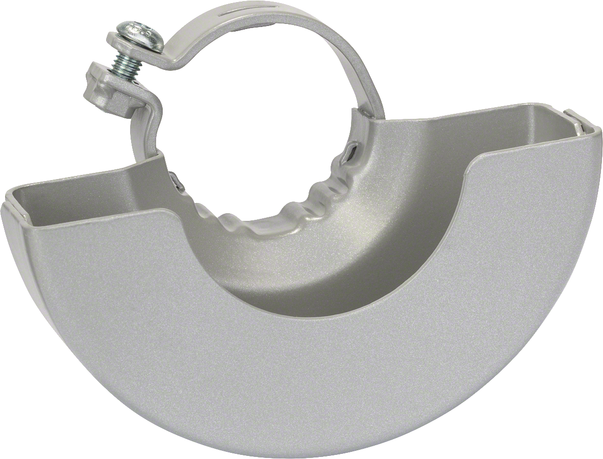Bosch protective guard with cover, 100 mm diameter.