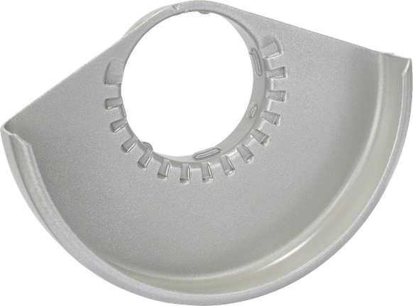 Protective guard without cover Bosch protective guard without cover, 125 mm diameter.