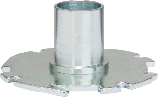 Bosch template guide 16 mm for precise routing.