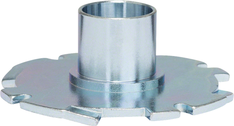 Template guide Bosch template guide 17 mm for precise routing.