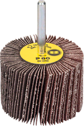 Flap wheels Bosch flap wheel 60 grit with 6mm straight shank.